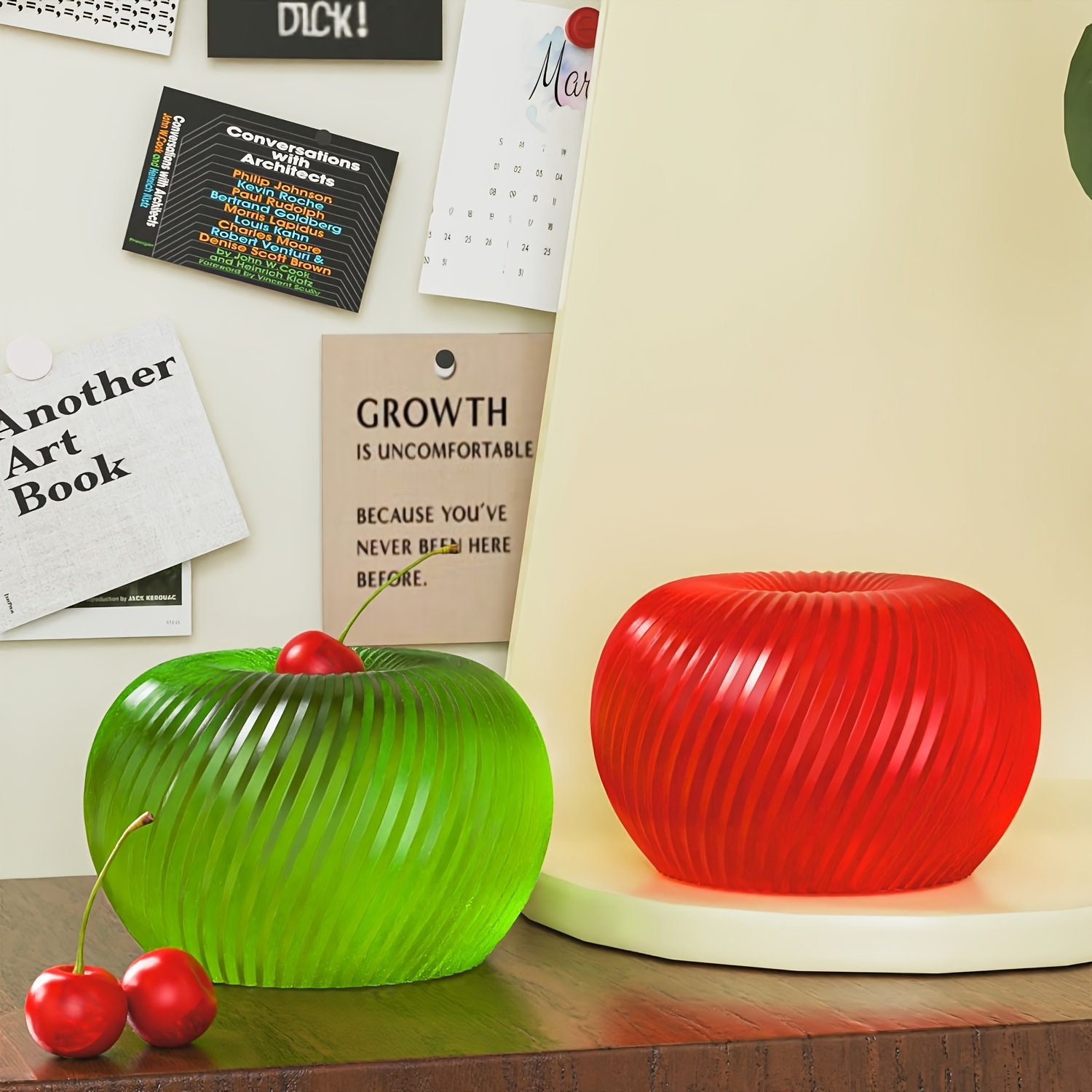 A trendy red apple silicone mo - Soap Making Oven recension och pris