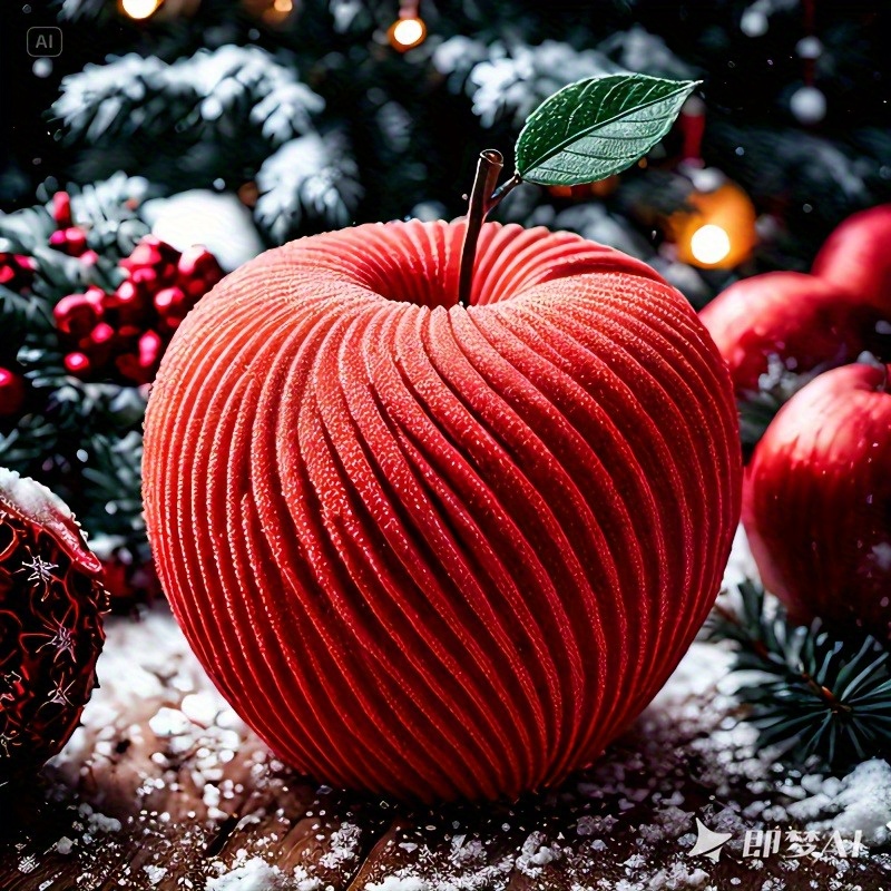 A trendy red apple silicone mo - Soap Making Oven recension och pris