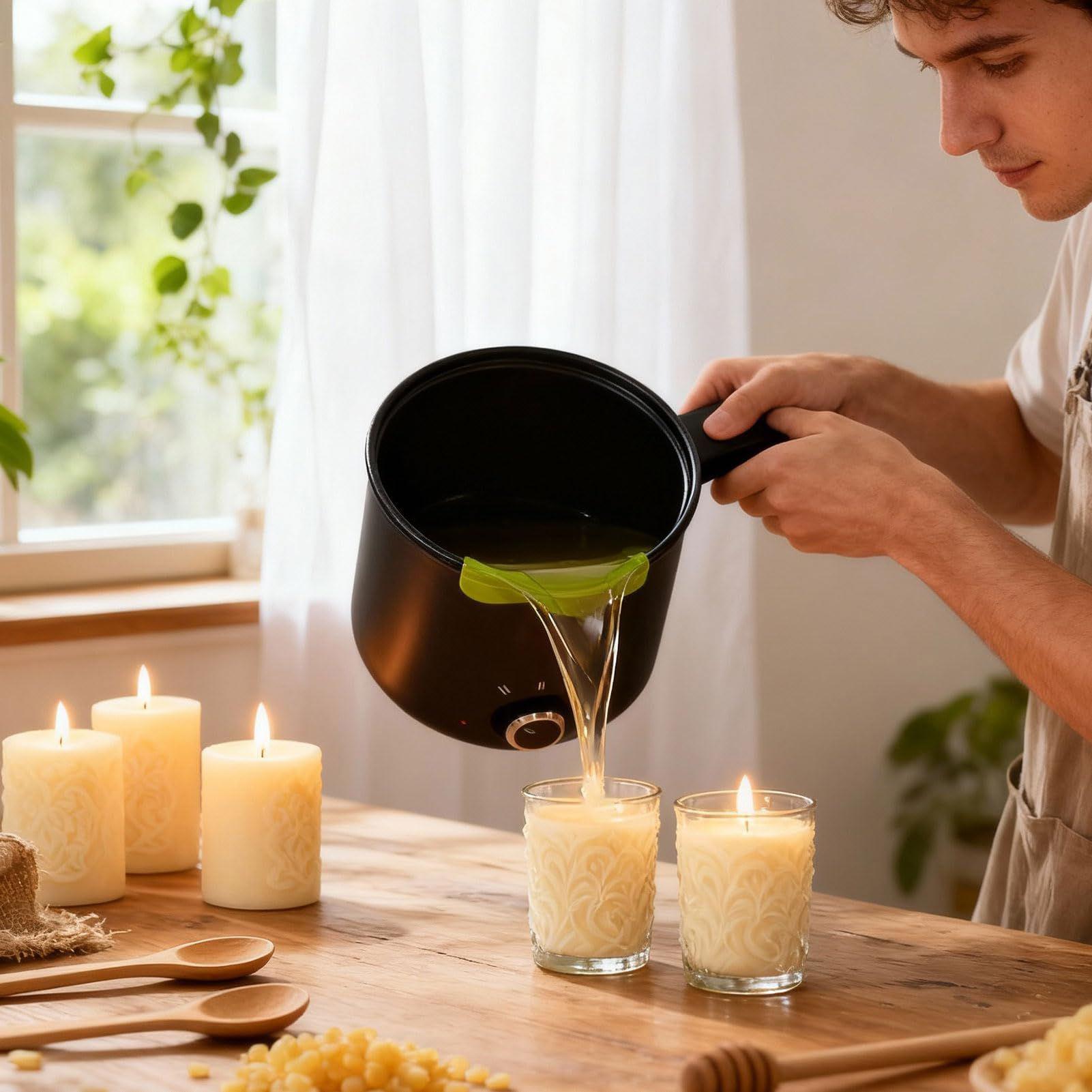 Candle Wax Melting Pot 1.5L La - Soap Making Tutorial recension och pris