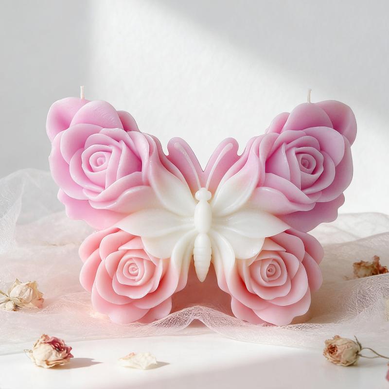DIY Rose Butterfly Form Silico - Soap Making Bar recension och pris