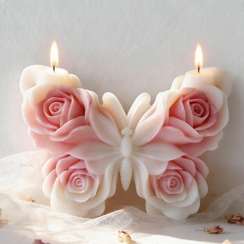 DIY Rose Butterfly Form Silico - Soap Making Bar recension och pris