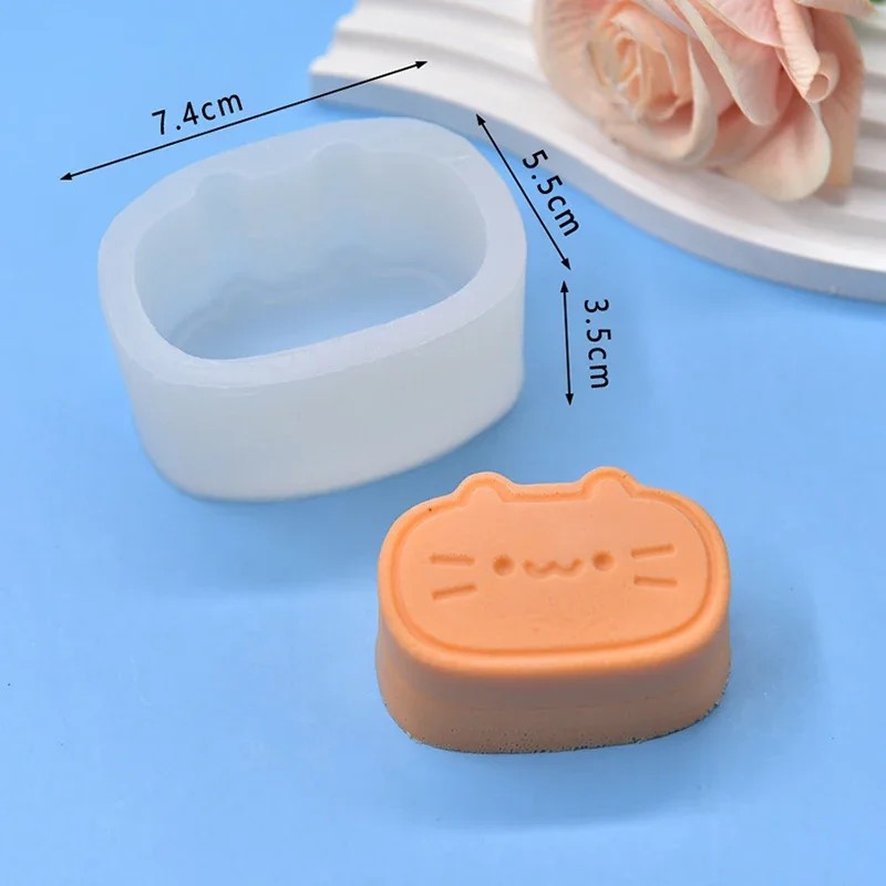 New Design 1pcs Cat Cheese Cak - Soap Making Game recension och pris