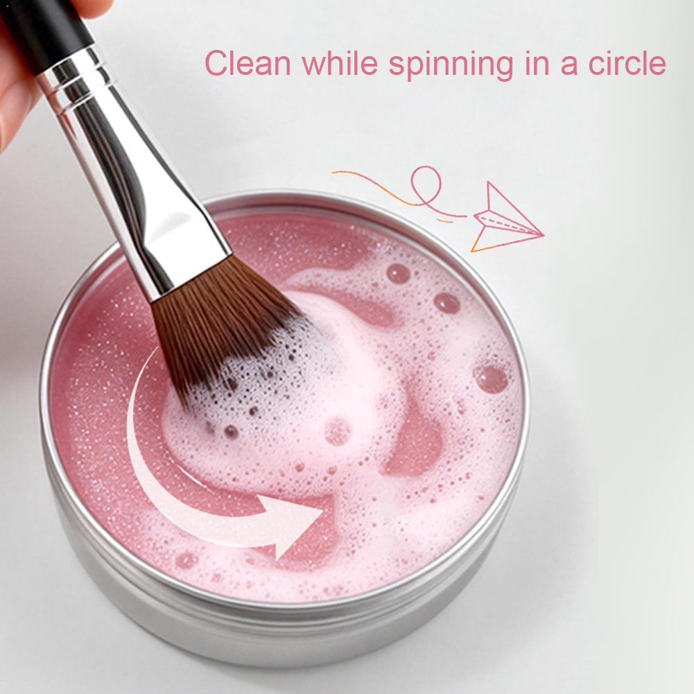Makeup Brush Cleaning Soap Pad - Quick Soap Making recension och pris