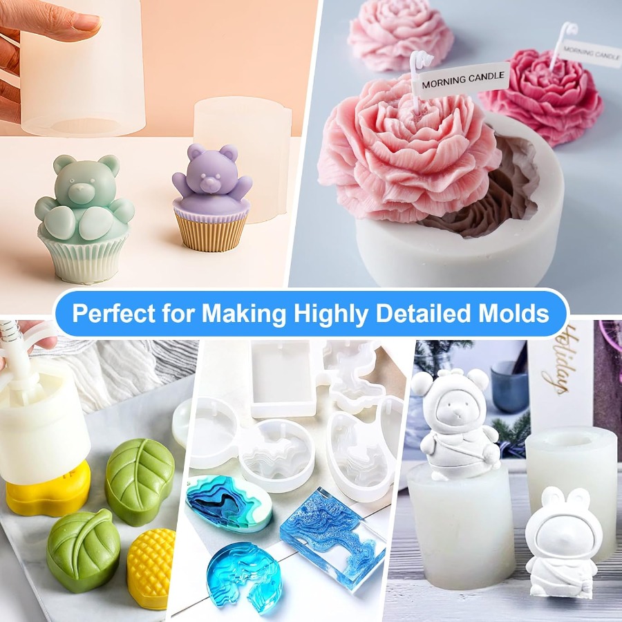 Silicone Mold Making Kit, 38.8 - Soap Making Oven recension och pris